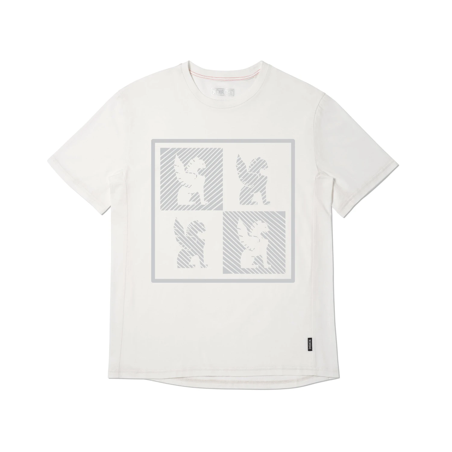 Chrome Checkerboard Logo Tee SS 3 Chrome Checkerboard Logo Tee SS - Image 3