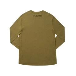Chrome Checkerboard Logo Tee LS -Chrome Industries Outlet Store 2 AP 520 OLBR