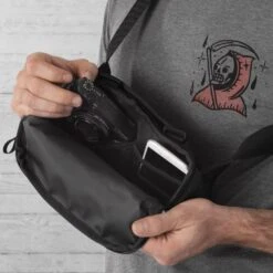 CHROME Helix Handlebar Bag & Shoulder Bag - Black -Chrome Industries Outlet Store 326110 03 d 681302