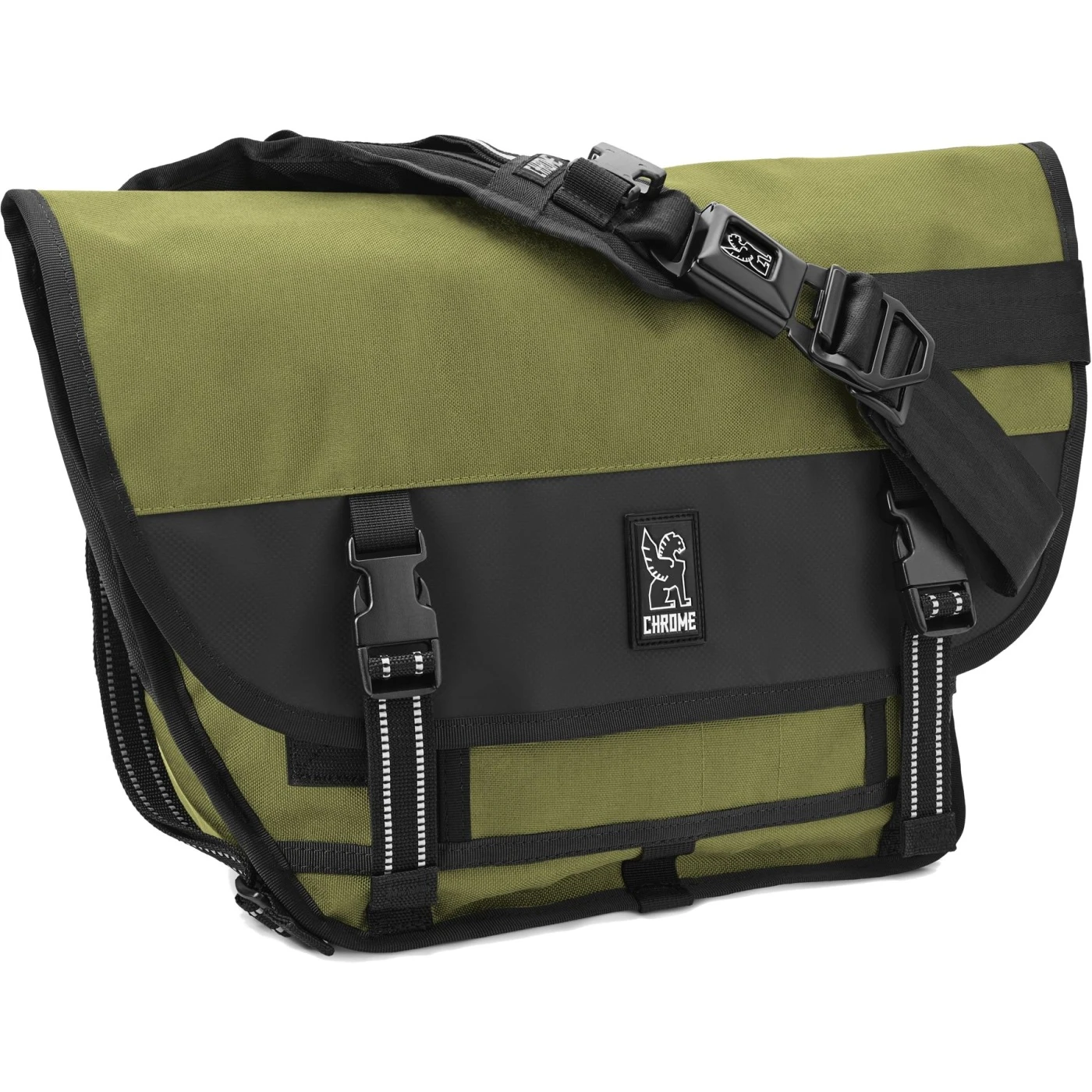 CHROME Mini Metro Messenger Bag - 20.5 L - Olive Branch 1 CHROME Mini Metro Messenger Bag - 20.5 L - Olive Branch