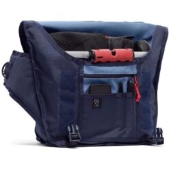 CHROME Mini Metro Messenger Bag - 20.5 L - Navy Tritone -Chrome Industries Outlet Store bg 001 nvtr mini metro messenger bag navy tritone 3 1434627