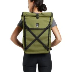 CHROME Bravo 3.0 - 35L Backpack - Olive Branch -Chrome Industries Outlet Store bg 247 olbr bravo 3 0 olive branch 10 1232063