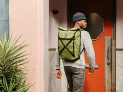 CHROME Bravo 3.0 - 35L Backpack - Olive Branch -Chrome Industries Outlet Store bg 247 olbr bravo 3 0 olive branch 12 1232065