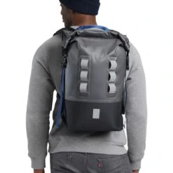 CHROME Urban Ex Rolltop 2.0 Backpack 20L - Fog -Chrome Industries Outlet Store bg 312 fg urban ex rolltop 2 rucksack fog 3 1348481