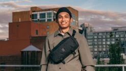 CHROME Mini Kadet Sling Bag - 5 L - Fog -Chrome Industries Outlet Store bg 321 mini kadet sling bag 5l umhaengetasche 1 1328235