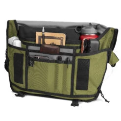 CHROME Buran III Laptop Messenger Bag - 24L - Fog -Chrome Industries Outlet Store bg 323 olbr buran iii laptop messenger bag olive branch 5 1342255