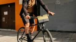 CHROME Doubletrack Handlebar Sling Bag - Fog -Chrome Industries Outlet Store bg 328 dkmo doubletrack handlebar sling lenkertasche umhaengetasche duck camo 5 1328319