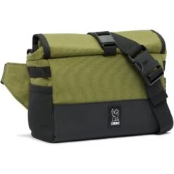 CHROME Doubletrack Handlebar Sling Bag - Olive Branch