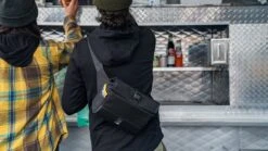 CHROME Doubletrack Handlebar Sling Bag - Olive Branch -Chrome Industries Outlet Store bg 328 olbr doubletrack handlebar sling lenkertasche olive branch 12 1220871