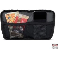 CHROME Doubletrack Frame Bag SM - Black -Chrome Industries Outlet Store bg 336 bk doubletrack frame bag sm rahmentasche black 6 1220489