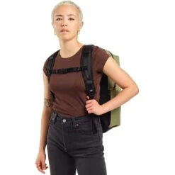 CHROME Ruckas Backpack - 23 L - Oil Green -Chrome Industries Outlet Store bg 346 oilg ruckas backpack rucksack 23 l oil green 5 1467352