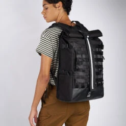 CHROME Barrage Cargo - Backpack - 18-22 L - Black -Chrome Industries Outlet Store chrome barrage cargo rucksack bg 163 blk 1 1548444