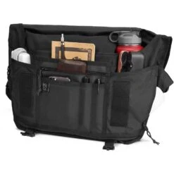 CHROME Buran III Laptop Messenger Bag - 24L - Black -Chrome Industries Outlet Store chrome industries buran iii black 05 979658