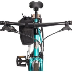 CHROME Doubletrack Feed Bag For Bar, Stem, Belt - Black -Chrome Industries Outlet Store chrome industries doubletrack feed bag black1 06 980519