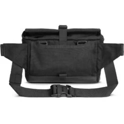 CHROME Doubletrack Handlebar Sling Bag - Black -Chrome Industries Outlet Store chrome industries doubletrack handlebar bag black 03 980455