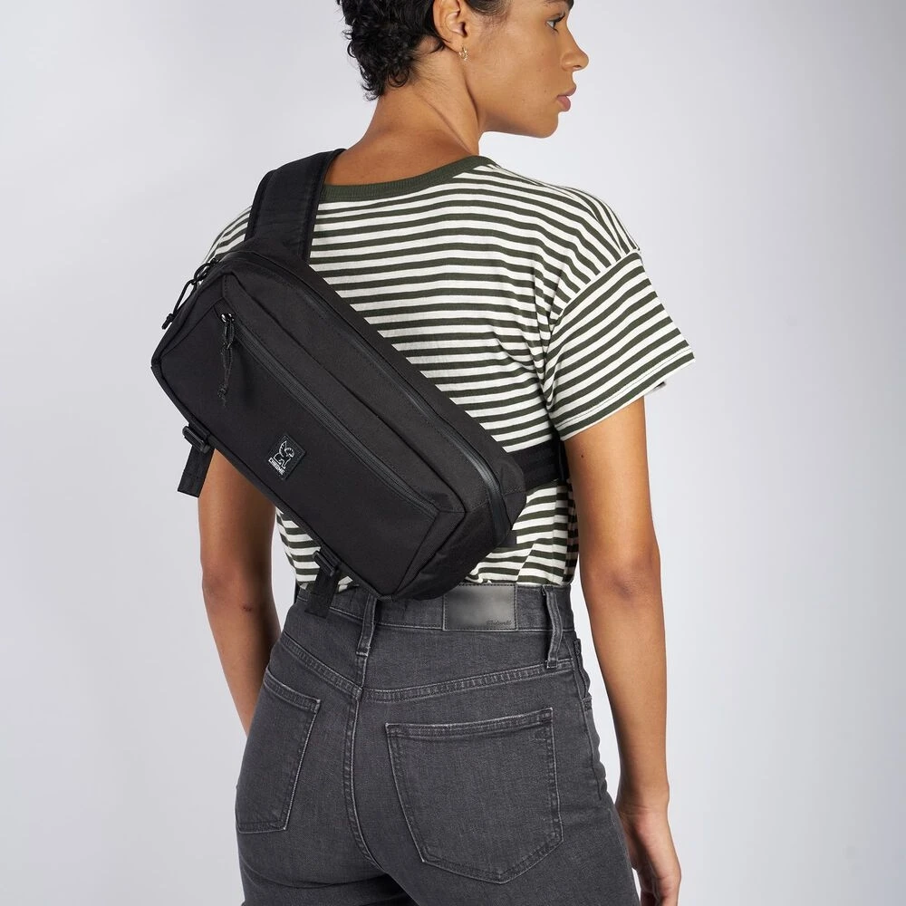 CHROME Mini Kadet Sling Bag - 5 L - Black 7 CHROME Mini Kadet Sling Bag - 5 L - Black - Image 7